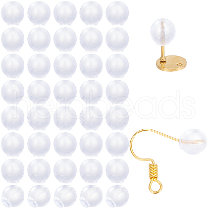 SOFPLATE Clear Silicone Full-covered Ear Nuts FIND-SP0001-18F-1