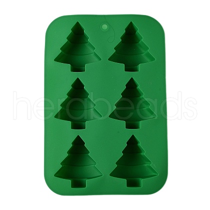 Christmas Trees DIY Food Grade Silicone Mold DIY-K075-34-1