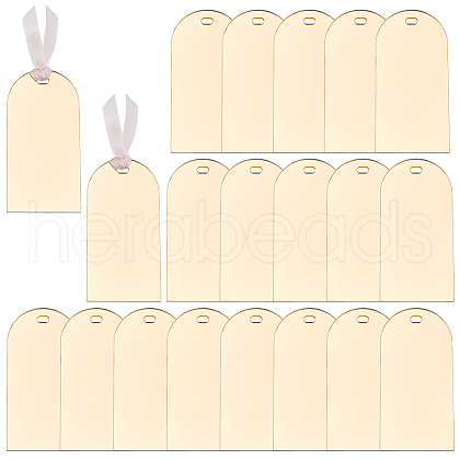 GOMAKERER 20Pcs Acrylic Blank Big Pendants MACR-GO0001-13-1