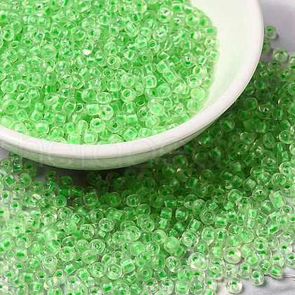 8/0 Transparent Glass Seed Beads SEED-F003-03B-13-1