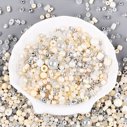Baking Paint Glass Seed Beads GLAA-SZC0007-06B-1