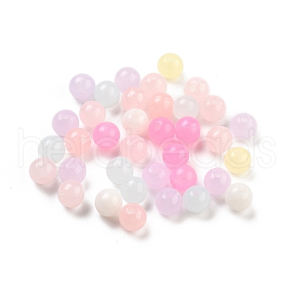 Imitation Jelly Plastic Beads X-KY-L082-01A-1