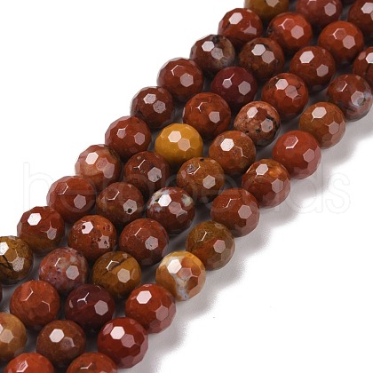 Natural Carnelian Beads Strands G-E571-10A-1