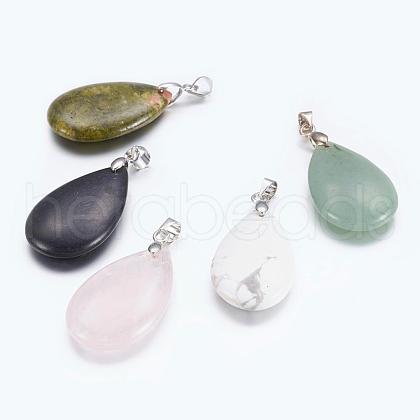 Mixed Gemstone Pendants G-R118-1