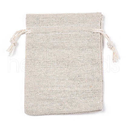 Cotton Cloth Packing Pouches Drawstring Bags ABAG-R011-9X12-01-1