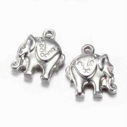 201 Stainless Steel Charms STAS-G081-14P-1