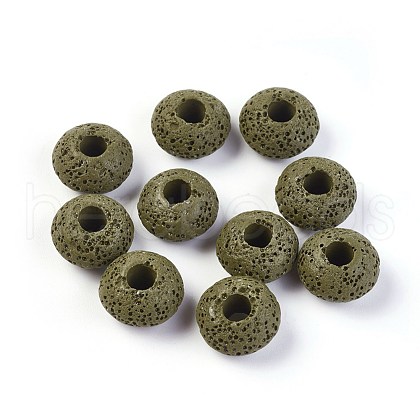 Natural Lava Rock Beads G-I220-H12-1
