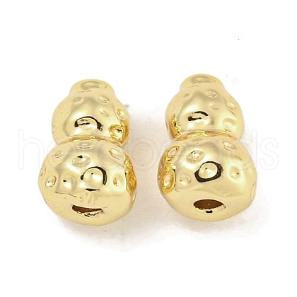 Textured Brass Beads KK-Q820-28G-1