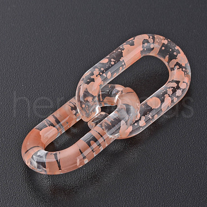 Transparent Acrylic Linking Rings OACR-N009-013B-02-1