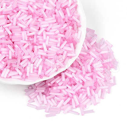 Glass Bugle Beads SEED-N007-28I-1
