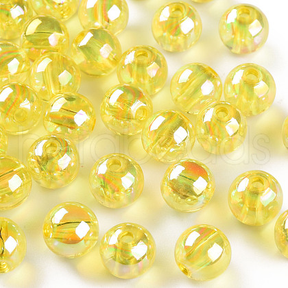 Transparent Acrylic Beads MACR-S370-B10mm-717-1