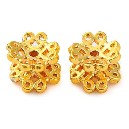 Brass Bead Caps KK-Z089-04G-1