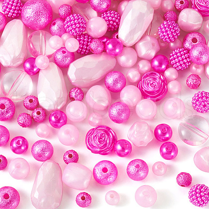 100G Opaque Acrylic Beads MACR-TA0001-51-1