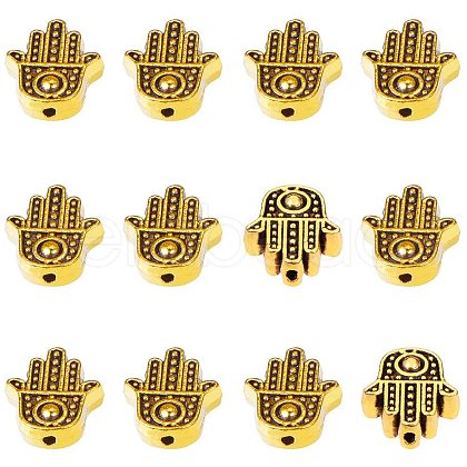 Tibetan Style Alloy Beads TIBEB-PH0004-57-1