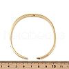 201 Stainless Steel with Rhinestone Bangles for Women BJEW-B138-04G-5