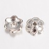 Alloy Bead Caps Enamel Settings X-PALLOY-D348-07P-1