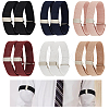 AHADERMAKER 6 Pairs 6 Colors Polyester Shirt Sleeve Holders AJEW-GA0007-31-1