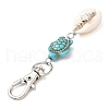 Cowrie Shell Pendant Decorations HJEW-JM03273-5