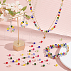GOMAKERER 10 Strands 10 Colors Electroplate Glass Beads Strands EGLA-GO0001-04-4