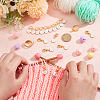 Number DIY Knitting Tool Sets HJEW-NB00074-07-3