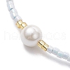 Glass Seed Beaded Bracelets for Women BJEW-MZ00134-04-3