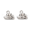 304 Stainless Steel Charms STAS-F317-10P-1