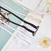 GOMAKERER 6 Pairs 3 Colors Nylon Non-slip Bra Straps FIND-GO0002-52-7