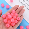 Imitation Jelly Acrylic Beads MACR-S373-11-E09-6