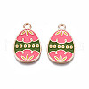 Alloy Enamel Pendants ENAM-S115-156-2