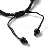 Oval Natural Mixed Gemstone Braided Bead Bracelets BJEW-H239-05-3