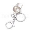 5Pcs Baseball Cap CCB Plastic Keychains KEYC-JKC01059-4