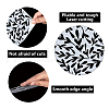 12Pcs 12 Styles PET Plastic Hollow Out Drawing Painting Stencils Templates DIY-WH0286-049-3