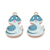 Alloy Enamel Pendants ENAM-T020-69-1