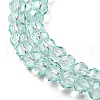 Transparent Baking Paint Glass Beads Strands X1-DGLA-A034-T4mm-D01-3