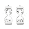 201 Stainless Steel Pendants STAS-N098-115P-1