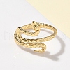 Brass Cuff Rings RJEW-Z101-03G-2