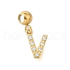 304 Stainless Steel Rhinstone Pendant STAS-H202-50G-V-1