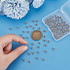 100Pcs Tibetan Style Alloy Beads Flower Spacer Beads TIBEB-LP0001-03-3