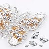 Fingerinspire Butterfly Rhinestone Patches DIY-FG0001-36-4