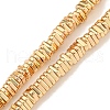 Electroplated Synthetic Non-magnetic Hematite Beads Strands G-C136-B01-01-1