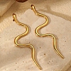 304 Stainless Steel Stud Earrings EJEW-Z122-01G-3