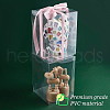 BENECREAT 15Pcs Rectangle Transparent Plastic PVC Box Gift Packaging CON-BC0002-21A-5