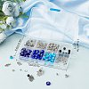 SUNNYCLUE DIY Hamsa Hand with Evil Eye Bracelets Making Kits DIY-SC0020-39-7