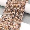 Natural Multi-Moonstone Beads Strands G-H003-A02-01-2