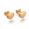 Heart Locket Pendant 304 Stainless Steel Jewelry Sets SJEW-M097-05G-6