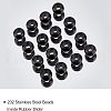 Unicraftale 20Pcs 202 Stainless Steel Beads STAS-UN0025-15-5
