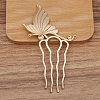 Alloy Hair Comb Findings PW-WG64051-03-1