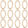 SUNNYCLUE 20Pcs Alloy Spring Gate Rings PALLOY-SC0010-53B-G-1