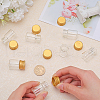 SUNNYCLUE Clear Glass Bottles Bead Containers CON-SC0001-11G-05-3