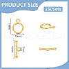 Unicraftale 160Sets Alloy Toggle Clasps FIND-UN0015-85-3